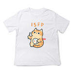 JZ TEE MBTI貓咪 ISFP-探險家 印花短袖, , large