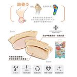 【GelSmart吉斯邁】五趾舒壓前掌墊-1雙(女款23-25cm、前腳掌減壓、凝膠墊片、MG-GBC151F), , large