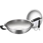 ASD smokeless wok 36cm, , large