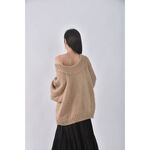 (XL) 厚磅棕色毛衣二手衣, , large