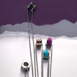 CHARRIOL 夏利豪 FOREVER 鋼索項鍊 08-101-1139-8, , large