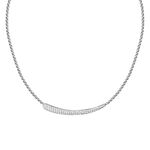 【MORELLATO】Design 不鏽鋼微光項鍊-銀色 SAYP03, , large