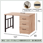 【唯熙傢俱】艾妲原切橡木4尺書架桌, , large