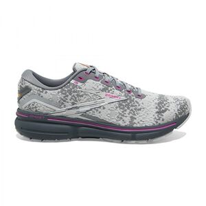 Brooks Ghost 15 男 慢跑鞋 運動 路跑 避震緩衝象限 數位迷彩限定款 灰 紫 [1103931D147]