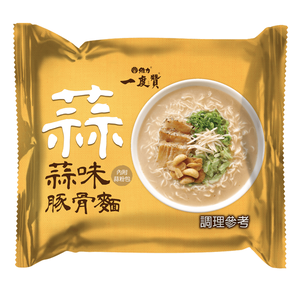 一度贊 蒜味豚骨麵 (袋)