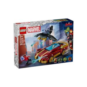 LEGO 76310鋼鐵人汽車和黑豹大戰紅浩克