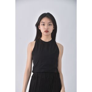 (S) lululemon質感運動無袖黑色上衣二手衣