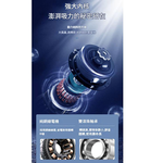 110V換氣扇-黑色12吋+1.5米電源線(可調速), , large