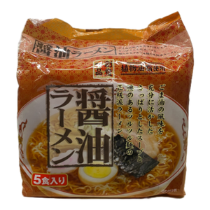 朝日商事創意一品5入包麵醬油風味【Mia C'bon Only】