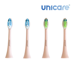 [unicare®]音波電動牙刷原廠替換刷頭四入組(多款顏色可選), , large