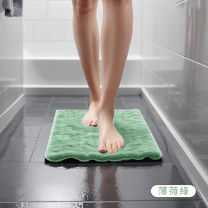 Soft and extremely thick cake velvet absorbent floor mat 1 set 40x60cm