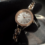 [星晴錶業]ARMANI手錶,28mm,AR00084銀白色錶面玫瑰金錶殼金銀相間精鋼錶帶款, , large