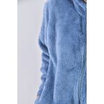 (XL) 質感高領藍色外套二手衣, , large