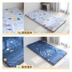 【台灣製造】天然原色細編消暑蓆 厚度5cm 單人3尺｜遇見森林｜四季可用 涼感蓆面 三折床墊 草蓆, , large