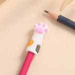 Silicone Cat Paw Pencil Cap, , large