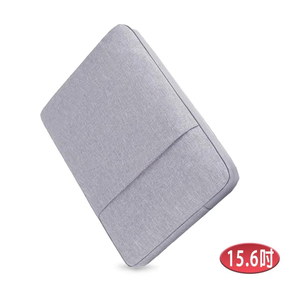 15.6-inch LB14G Tranquil Book Journey Series iPad/Mac/Tablet/Laptop Front Zipper Pocket Protective Sleeve (Mist Gray)