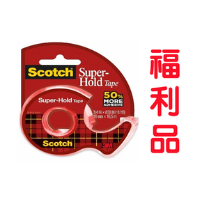 【龍品文創】(福利品即期品) 3M 198 超黏透明膠帶18mmx18Y