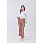 (L) iris質感粉色長褲二手衣, , large