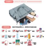 SPRING-學院風通勤大款托特包 大學生上課通勤14吋筆電大款肩背包 旅行肩背包-多色, , large