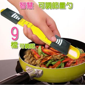 金德恩 GS MALL 台灣製造 九合一雙頭量匙 九合一量匙 雙頭量匙 量勺 料理勺 量杯 勺子 烘培勺 咖啡勺 量勺