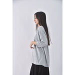 (XL) gap排扣灰色長袖上衣二手衣, , large