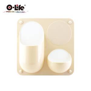 【O-Life】磁吸式壁掛收納盒-B款米色