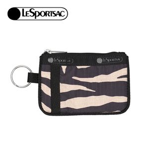 Lesportsac Key Card Holder 卡片零錢包/ 拉菲斑紋