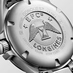 LONGINES 浪琴 征服者系列V.H.P. GMT 萬年曆手錶-銀/43mm L37284766, , large