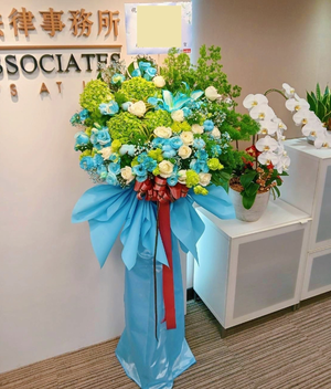 artistic flower basket