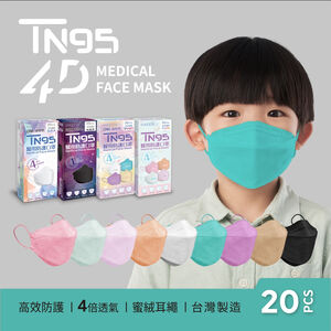 【DRX達特世】TN95醫用4D口罩-TN95兒童