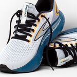 Brooks Glycerin Gts 21 男 慢跑鞋 運動 輕量 緩衝 彈力 白 藍 [1104201D158], , large