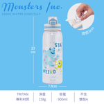 ONE TOUCH TRITAN WATER BOTTLE, , large