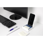 【O-Life】Mobile phone holder and memo pad - 2 pieces beige, , large