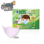 【Blue Eagle】N95 Graphene 3D Kids Medical Face Mask Blue Bear (Ages 6-10), , large