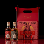 [年節預售12/31陸陸續續發貨]白沙屯媽祖 媽保安康香擔禮盒 冷壓初榨苦茶油100ml*1瓶+鮮果鮮榨山茶油100ml * 1瓶, , large