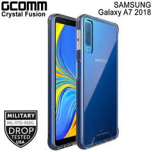 GCOMM Galaxy A7 2018 晶透軍規防摔殼 Crystal Fusion