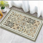 Nano suede soft diatomaceous earth water-absorbent anti-slip floor mat, , large
