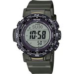 CASIO 卡西歐 PROTREK 軍綠戶外多功能太陽能電波手錶 PRW-35Y-3B, , large