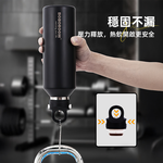 【上手家居】秒開不鏽鋼保溫瓶 黑色1000ml(保溫壺/保溫杯/保溫瓶/不鏽鋼水壺/保溫水壺), , large