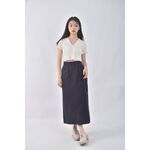(S) rai room後開衩藍色長裙二手衣, , large