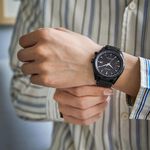 CITIZEN 星辰 光動能電波萬年曆手錶 CB0275-83E, , large