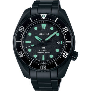 SEIKO 精工 Prospex 限量 黑潮夜視 200米機械錶 SPB433J1/6R35-03A0SD
