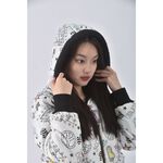(S) 連帽白色外套二手衣, , large