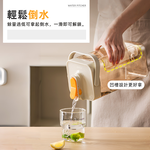 【上手家居】食用級冷水壺 3.5L-暖白密封圈冷水壺(大容量水壺/大水壺/飲水桶/冰箱水壺/冰箱冷水壺/噸噸桶), , large
