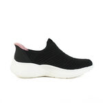 Kixpress-Skechers Bobs Infinity 女 運動休閒鞋 寬楦 舒適 黑 [117508WBLK], , large