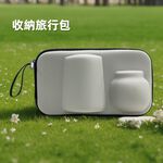 【A&R】六件組 陶瓷旅行茶具組附收納旅行包 -綠色, , large