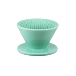 [寶馬牌 錐形陶瓷濾杯 1-4杯 綠色] JA-06-02-C-G, , large