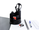 【O-Life】 Rotating Storage Box-Black, , large