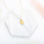 【Angel & Me】守護 佛頭 s925 純銀厚鍍24k純金項鍊 浴佛 生日禮, , large
