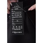 (S) chaoxuexuan質感黑色短袖上衣二手衣, , large